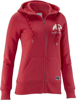 Peak Performance - Wmns Sweat Zip - Rood Vest - XS - Rood