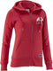 Peak Performance - Wmns Sweat Zip - Rood Vest - XS - Rood