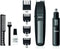 5 in 1 baard KIT - JOCCA - 1439 - 3V - 4 kammen - Zwart en roestvrij staal