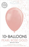 Pearl Rose Goud ballonnen | 10 stuks