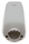 Pearl White poetsrol dispenser Minirollen