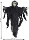 Halloween/horror thema hang decoratie spook/skelet - enge/griezelige pop - 78 cm
