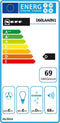 NEFF DLAA600N - Onderbouw Afzuigkap - 250 m³/u - RVS - 60 cm