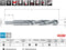 RUKO 2004175 - HSS-G Spiraalboor 17,5 mm - Gezamenlijke lengte 191 mm - DIN 338