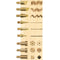 Pebaro Houtbrander Set 0260 - Basis - 9 opzetstukken