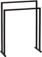 Atmooz - Handdoekrek Donau - zwart - Badkamer - Staand - Design - Hoogte 82cm - Metaal