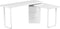 Bureau DKD Home Decor 150 x 120 x 75 cm Natuurlijk Metaal Wit Hout MDF