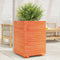 vidaXL - Plantenbak - 50x50x72 - cm - massief - grenenhout - wasbruin