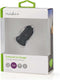 Nedis Autolader - 12 W - 2x 2.4 A - Outputs: 2 - Poorttype: 2x USB-A - Single Voltage Output