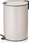 Pedaal Afvalemmer, 12 L, Beige - Kela | Mats