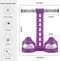 Pedaal Weerstand Band Elastische Pull Rope Fitness Sit-up Oefening thuis Gym Yoga Workout Apparatuur Multifunctionele Pedaal Arm Trainer Afslanken Bodybuilding Buiktraining