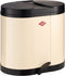 Pedaalemmer - 2 Vakken - Eco verzamelaar 170 - Wesco - afvalvolume 30 (2 x 15) liter - Amandel