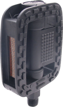 Pedaalset Edge Comfort Anti-slip - zwart