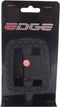 Pedaalset Edge Comfort Anti-slip - zwart