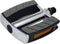 Pedaalset Marwi SP-2828 aluminium huis non-slip - zwart/zilver (op kaart)