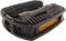 Pedaalset Marwi SP-821 met aluminium huis - anti slip - mat zwart (werkplaatsverpakking)