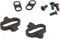 Pedaalset MTB Tecora E combi SPD - zwart/zilver