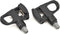 Pedaalset race Tecora E clipless (Look Keo compatibel) - zwart