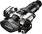 Pedaalset Shimano PD-M505 met plaatjes SM-SH51 - zwart