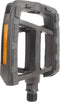 Pedalen FP-972 met aluminium body - zwart / zwart