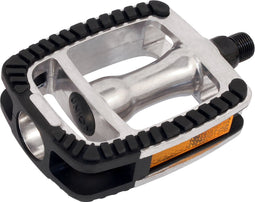 Pedalen Marwi SP-812 aluminium met anti-slip - zilver