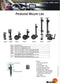 Pedestal Mount Lite Suction cup mount Middel 190mm