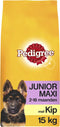 Pedigree Droogvoer Maxi Junior Kip - Rijst 15 kg
