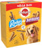 Pedigree Hondensnacks - Megabox - 24 x Rodeo en 4 x Jumbone - 780g