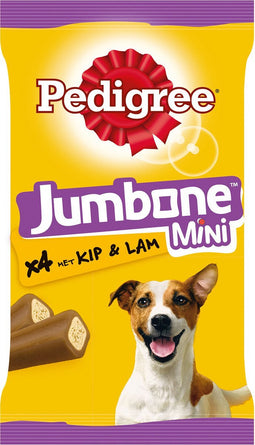 Pedigree Jumbone Mini - Hondensnacks - Kip Lam 160 g