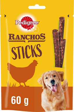 Pedigree Ranchos Sticks - Hondensnacks - Kip 60 g