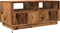 vidaXL - Salontafel - met - LED-verlichting - 90x49x40 - cm - oud - houtkleurig