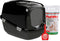PeeWee Kattenbak XXL EcoDome Startpakket - Zwart - 66.5 x 48.5 x 46.5 cm