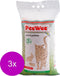 Peewee Kattenbakvulling - Houtkorrels - 3 x 9 kg - 42 L