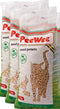 Peewee Kattenbakvulling - Houtkorrels - 3 x 9 kg - 42 L