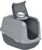 PeeWee XXL kattenbak EcoDome Startpakket Antraciet/Grijs - 66,5 x 48,5 x 46,5 cm