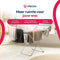 Vlectro Elektrisch Droogrek - Opvouwbaar - Verwarmd 310W - Wit