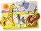 Melissa & Doug Houten safari legpuzzel met dikke stukken (20-delig)