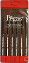 Pegas PS906x6DI 1 set(s) Set figuurzaagjes 6-dlg.