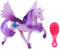 Pegasus paard met borstel - 3 assortiment 12 x 16cm