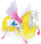 Pegasus paard met borstel - 3 assortiment 12 x 16cm