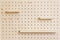 Pegboard-organizer in Rechthoekige Vorm, Afmeting: L60xB10xH40cm