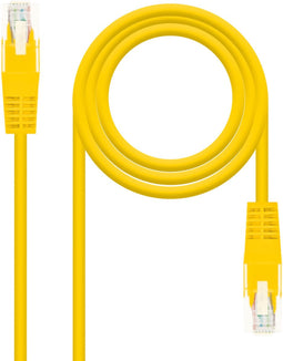 UTP Category 6 Rigid Network Cable NANOCABLE Yellow