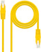 UTP Category 6 Rigid Network Cable NANOCABLE Yellow
