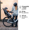 Thule Yepp 2 maxi - Fietszitje - DualBeam-ophangsysteem - Alaska blue