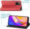 iMoshion Hoesje Geschikt voor Oppo A94 (5G) Hoesje Met Pasjeshouder - iMoshion Slim Folio Bookcase - Rood