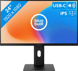 BlueBuilt 24 inch - Full HD Monitor - 100Hz - USB-C