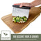 COOCK - Ergonomische Deegsteker RVS - Deegschraper - Vaatwasbestendig - 8 cm x 15 cm