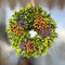 Echte Krans Antonio | 30 cm Ø | Kranz Herbst | krans voor binnen en buiten | deurkrans | Krans landelijk | Herfstdecoratie | Herfst krans | Pompoen decoratie