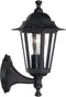 PEKING wall lantern black 1x60W 230V