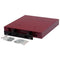 Pekodom BigBoard Hoogglans Bordeaux 38mm 25x25cm